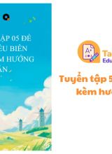 Tuyển tập 5 đề đọc hiểu kèm hướng dẫn - Cô Sương Mai